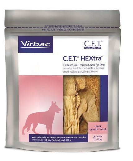 CET HEXtra Chews for Medium Dogs 30ct