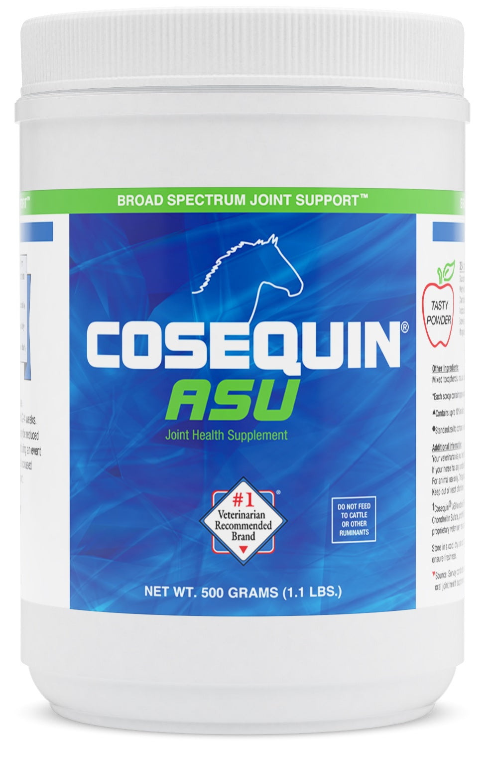 Nutramax Cosequin ASU Joint Health Supplement for Horses, 500 Grams