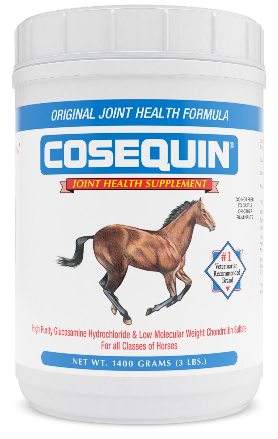 Nutramax Cosequin Original Joint Health Supplement for Horses - 1400 Grams.