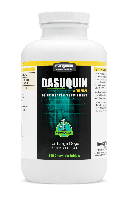 Nutramax Dasuquin® with MSM Joint Health Supplement for Large Dogs, 150 Chewable Tablets
