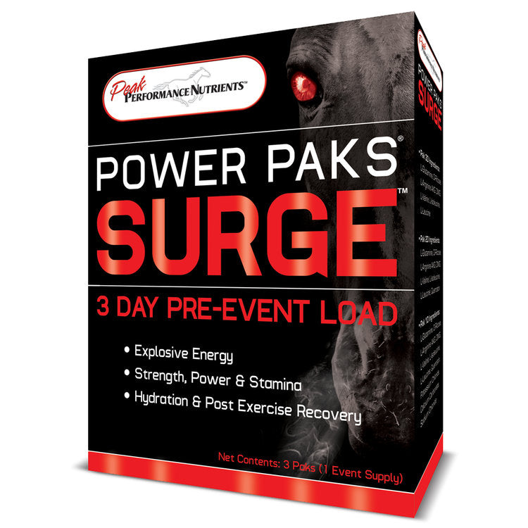 Power Paks Surge, 3 Day Pre-Event Load