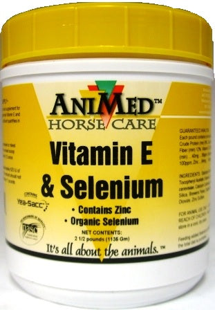 Vitamin E & Selenium 2.75lb Powder