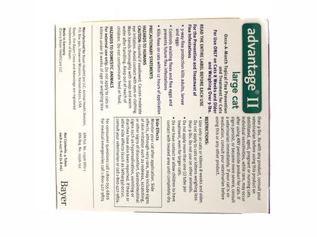 Advantage ll for Large Cats 4pk