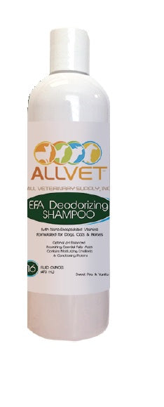 Allvet EFA Deodorizing Shampoo 16oz