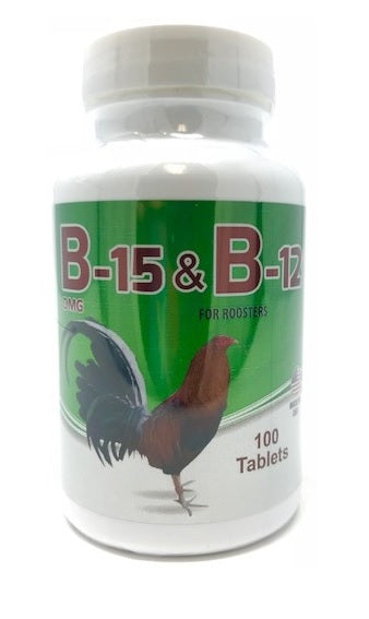 b12 injections for roosters B-15 & B-12 Supplement of pure B Super Vitamin B12 6000 for