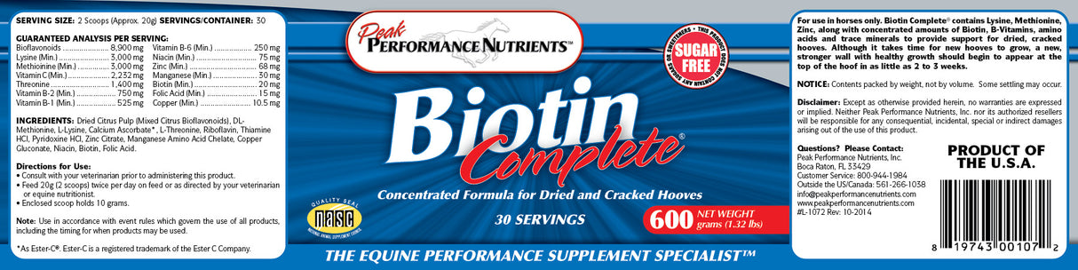 Biotin Complete 600gm