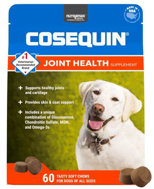 Nutramax Cosequin Joint Health Supplement for Dogs - 60 Soft Chews