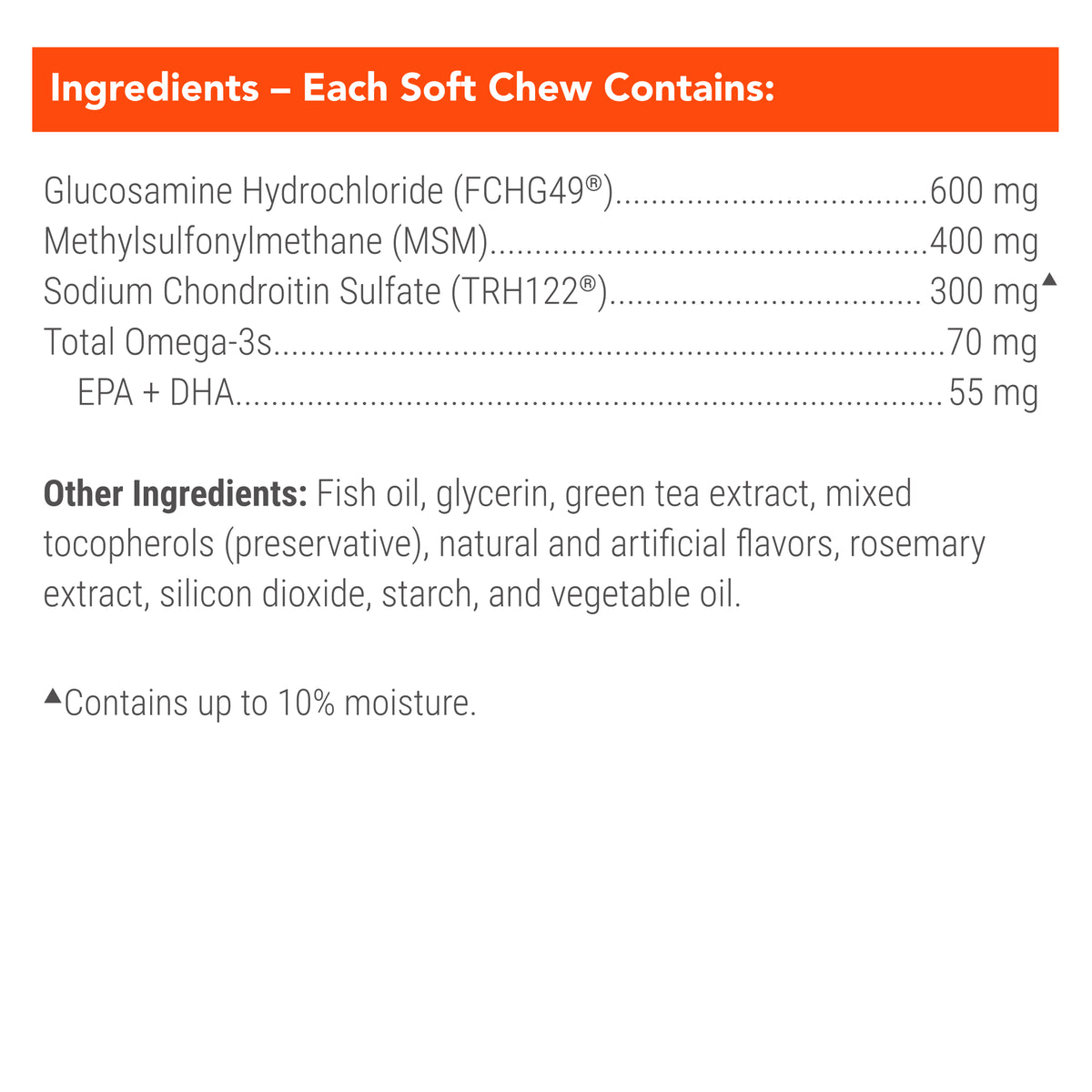 Nutramax Cosequin Joint Health Supplement for Dogs - 60 Soft Chews