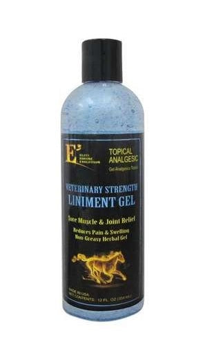 E3 Veterinary Strength Liniment Gel 12oz
