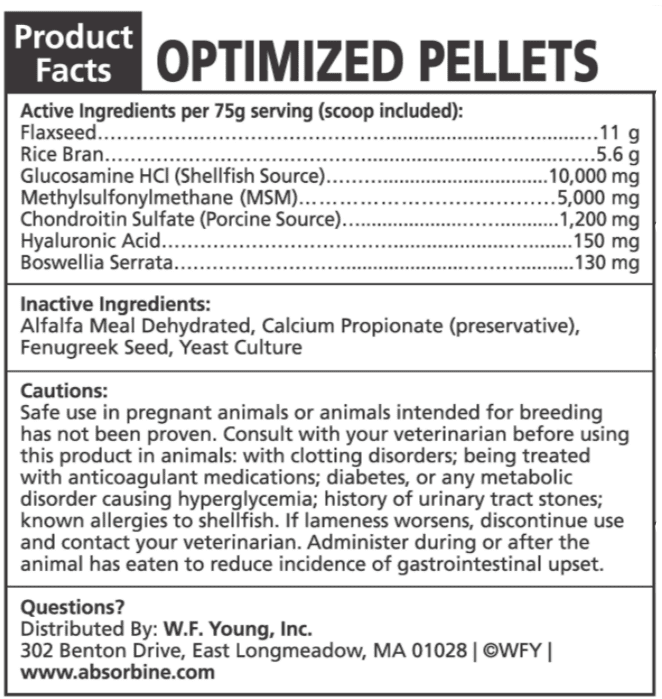 Flex Max Optimized Pellets 5lbs