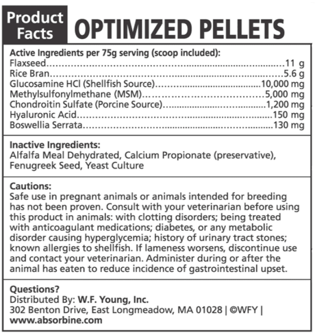 Flex Max Optimized Pellets 5lbs