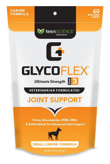 Glyco Flex 3 Mini Bite Sized Chews for Dogs 60ct