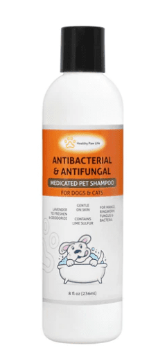 Antibacterial & Antifungal Shampoo with Lime Sulfur 8oz