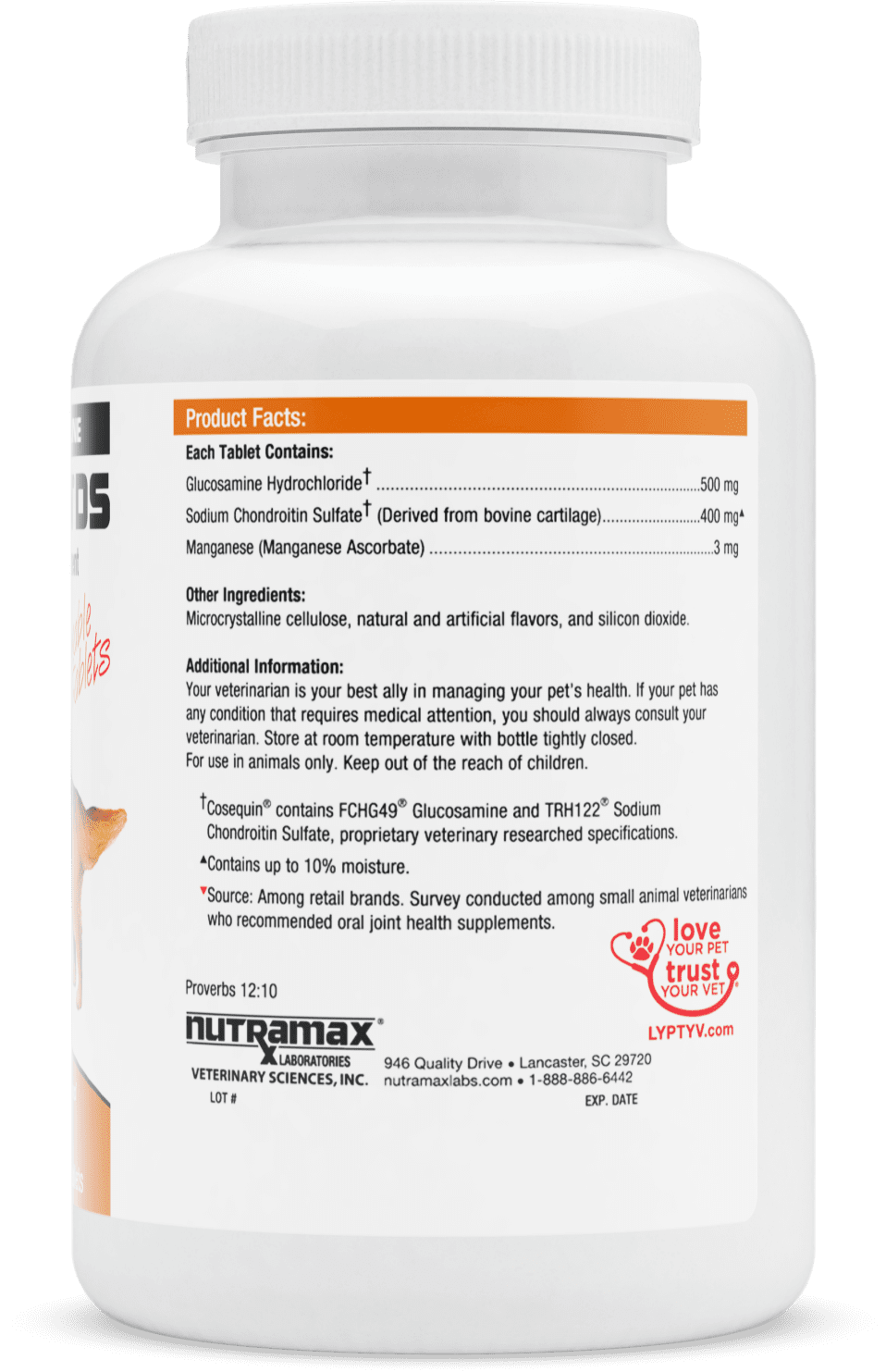 Nutramax Cosequin DS Joint Health Supplement for Dogs