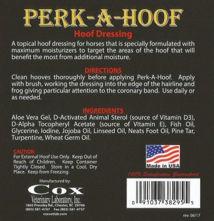 Perk-A-Hoof Gallon for Horses