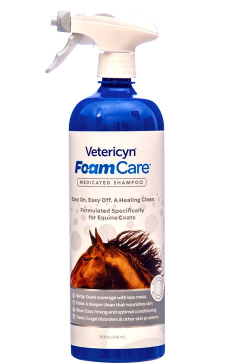 Vetericyn FoamCare Medicated Shampoo 32oz