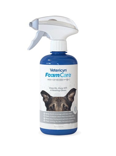 Vetericyn FoamCare Medicated Shampoo for Dogs 16oz