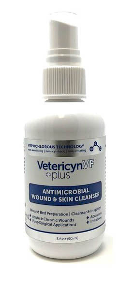 Vetericyn VF Plus Wound & Skin Cleanser 3oz